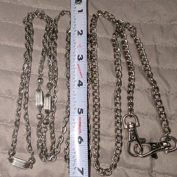 $2 with Bundle ~ 2 Silver Chains 5057 - Picture 5 of 5